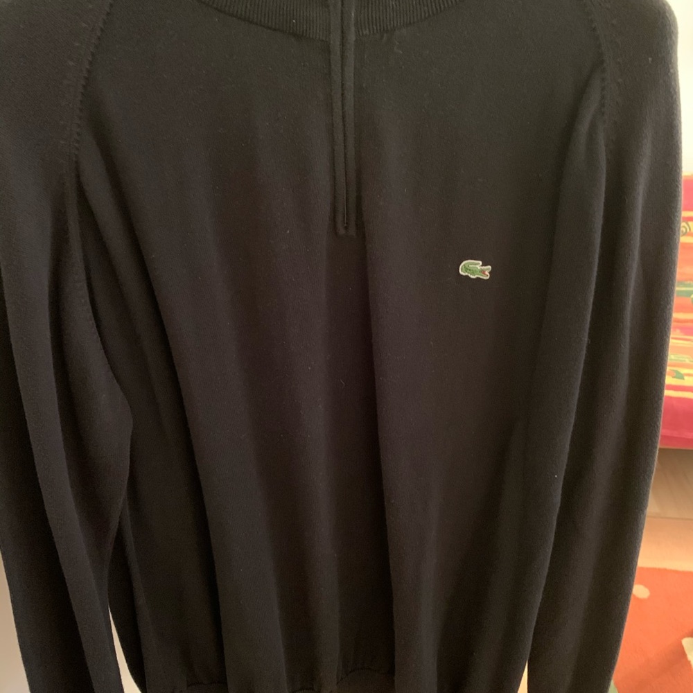 Lacoste Quarter Zip Sweater / Pullover